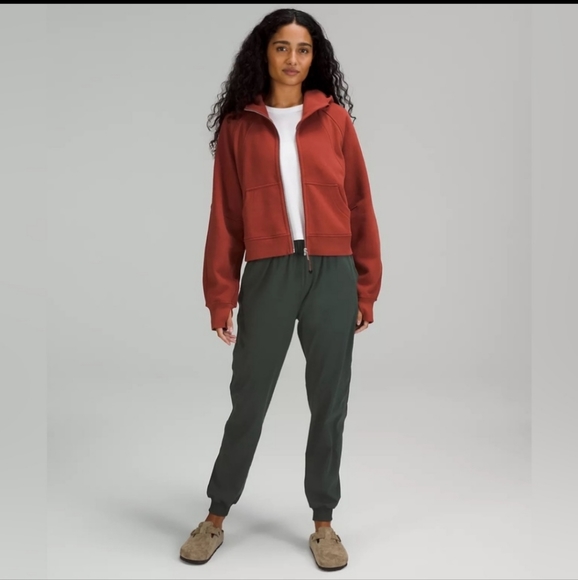 NWT Lululemon Scuba Oversized Full Zip Hoodie In Cayenne - Picture 2 of 4